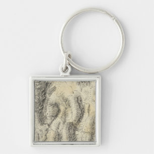 Nevada and Utah Key Ring