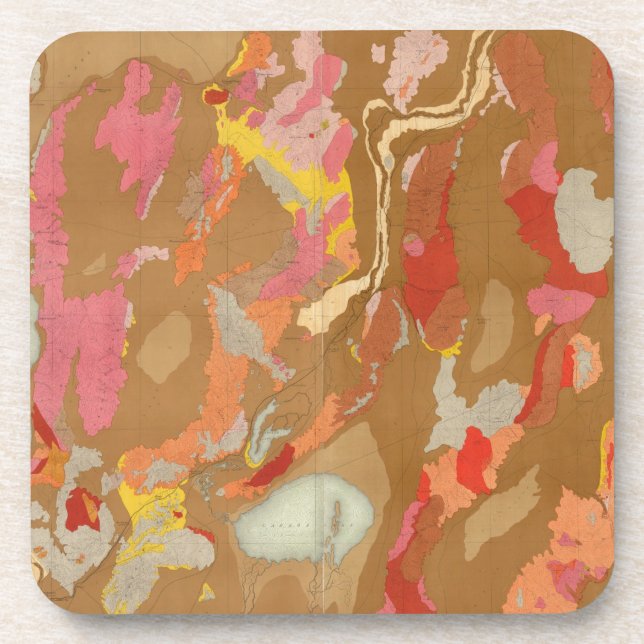 Nevada Basin Geological Coaster (Front)