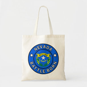 Nevada Battle Born Tote Bag