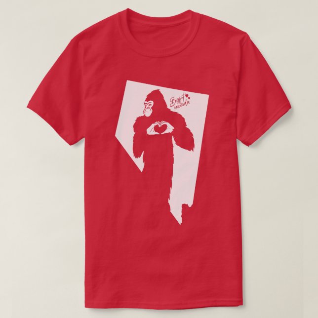 Nevada Bigfoot T-Shirt (Design Front)