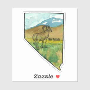 Nevada Bighorn Wildlife Desert Landscape