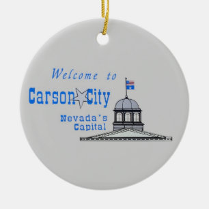 NEVADA CERAMIC TREE DECORATION