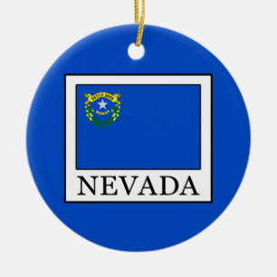 Nevada Ceramic Tree Decoration