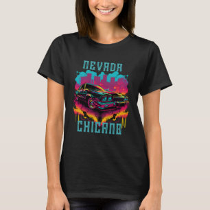 Nevada Chicano Lowrider Car Clothing Low Slow Chol T-Shirt