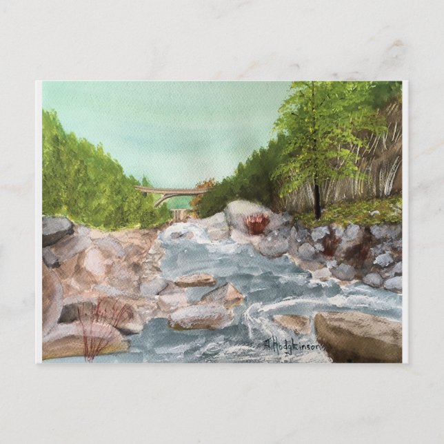 NEVADA CITY POST CARD (Front)