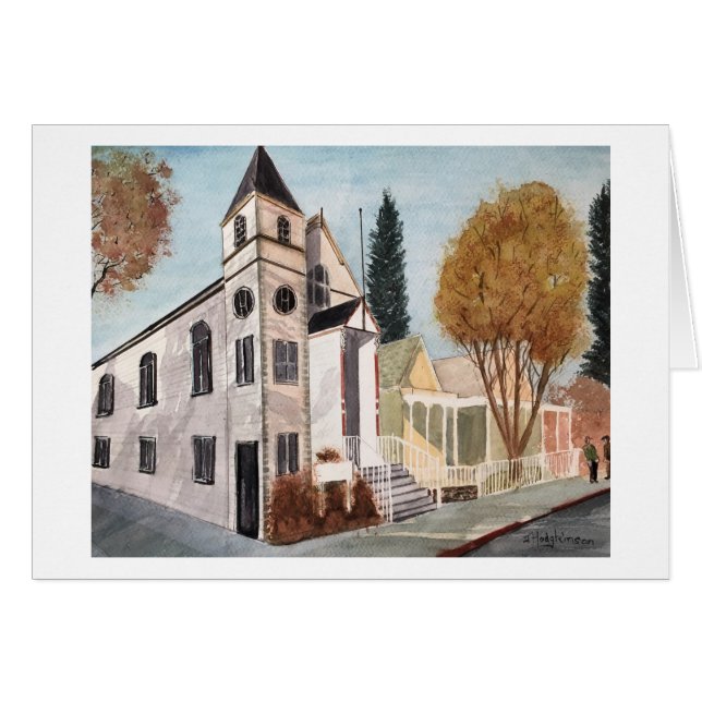 NEVADA CITY SCENES - WATERCOLOR (Front Horizontal)
