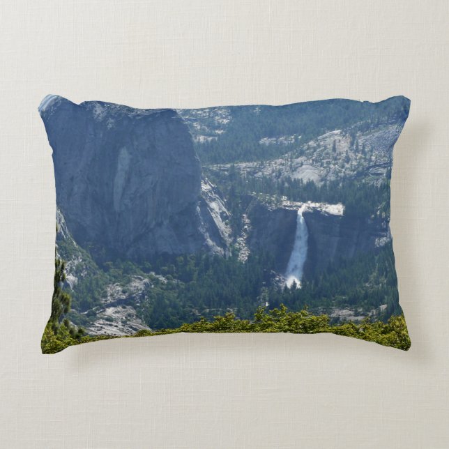 Nevada Falls from the Panorama Trail Decorative Cushion (Front)