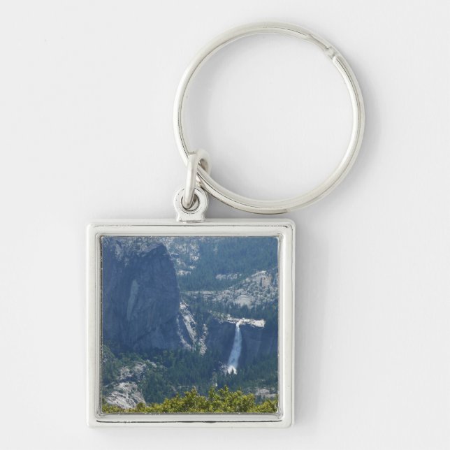 Nevada Falls from the Panorama Trail Key Ring (Front)