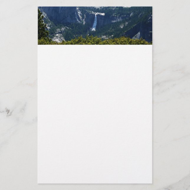Nevada Falls from the Panorama Trail Stationery (Front)
