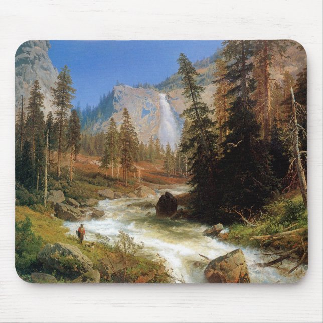 Nevada Falls, Yosemite Mouse Mat (Front)