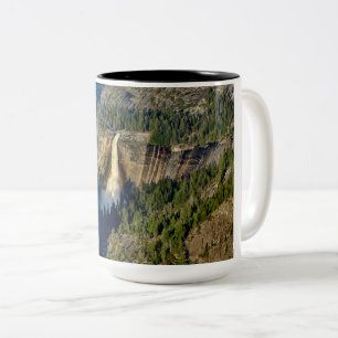 Nevada Falls, Yosemite National Park Two-Tone Coffee Mug