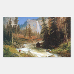 Nevada Falls, Yosemite Rectangular Sticker