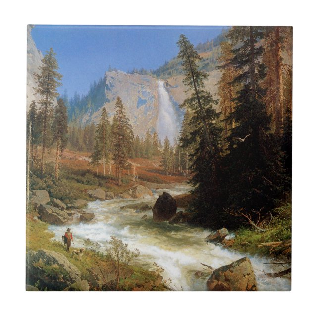 Nevada Falls, Yosemite Tile (Front)
