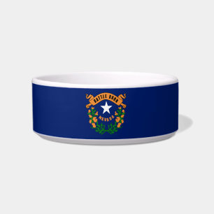 Nevada flag bowl