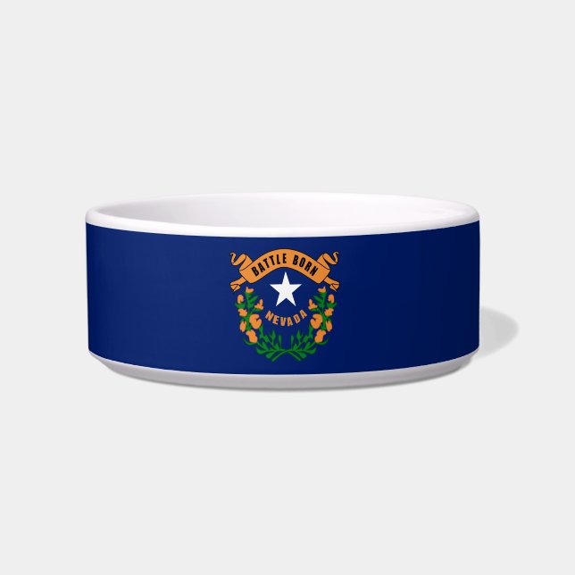Nevada flag bowl (Front)