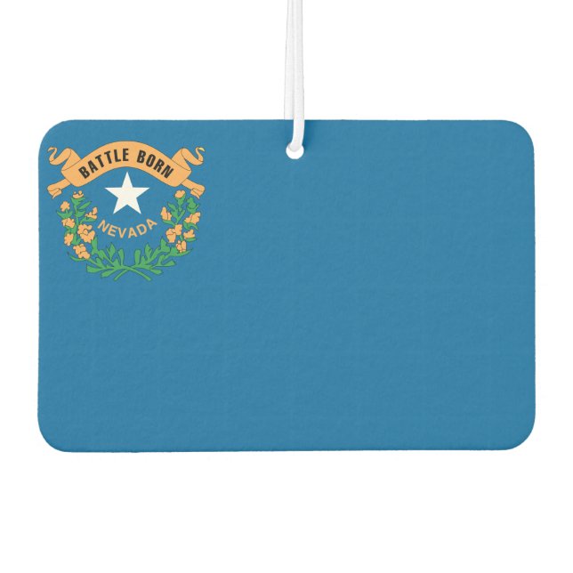 NEVADA Flag - Car Air Freshener (Front)