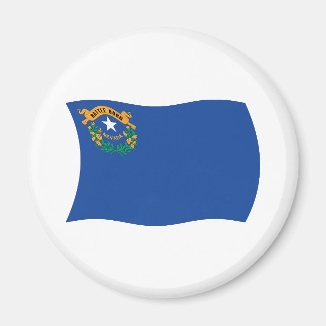 Nevada Flag Magnet (Front)