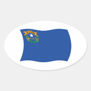 Nevada Flag Sticker