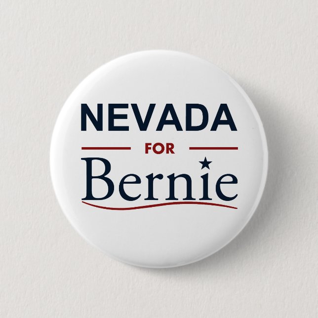 Nevada for Bernie 6 Cm Round Badge (Front)