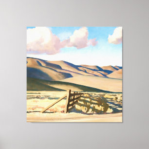 “Nevada Hills” by Maynard Dixon Canvas Print