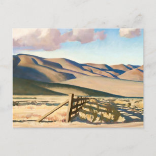 “Nevada Hills” by Maynard Dixon Postcard