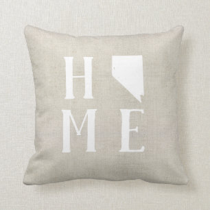 Nevada Home State Throw Pillow