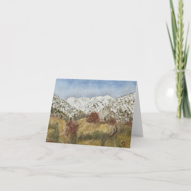 Nevada Landscape 1 Card (Front)