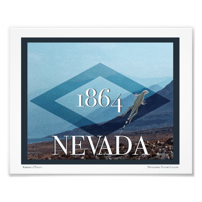 Nevada Landscape Poster (Front)