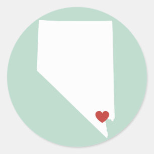 Nevada Love - Customisable Sticker