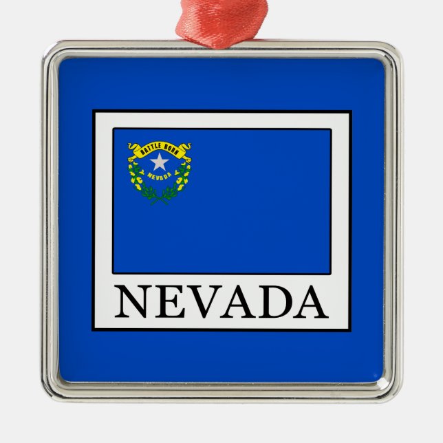 Nevada Metal Tree Decoration (Front)