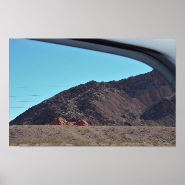 Nevada Mountains Poster (Front)