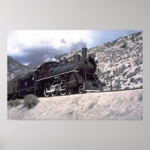 Nevada Northern 4-6-0 Poster