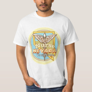 Nevada Nurse Caduceus  T-Shirt