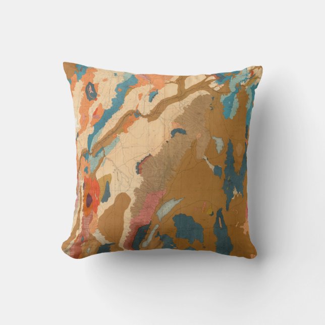 Nevada Plateau Geological Cushion (Front)