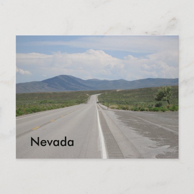 Nevada postcard (Front)