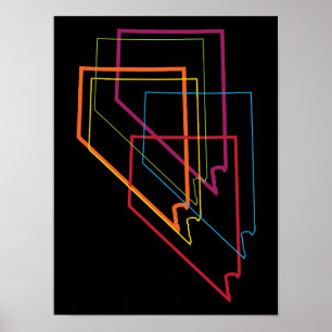 nevada pride blur poster
