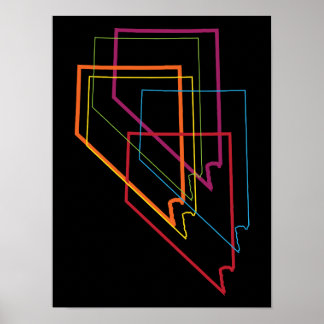 nevada pride blur poster