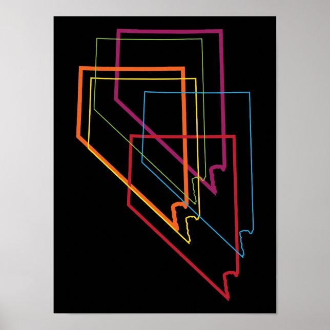 nevada pride blur poster (Front)