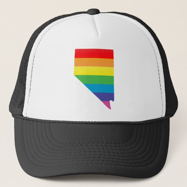 nevada pride. trucker hat (Front)