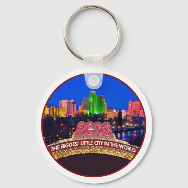 NEVADA Reno Key Ring (Front)