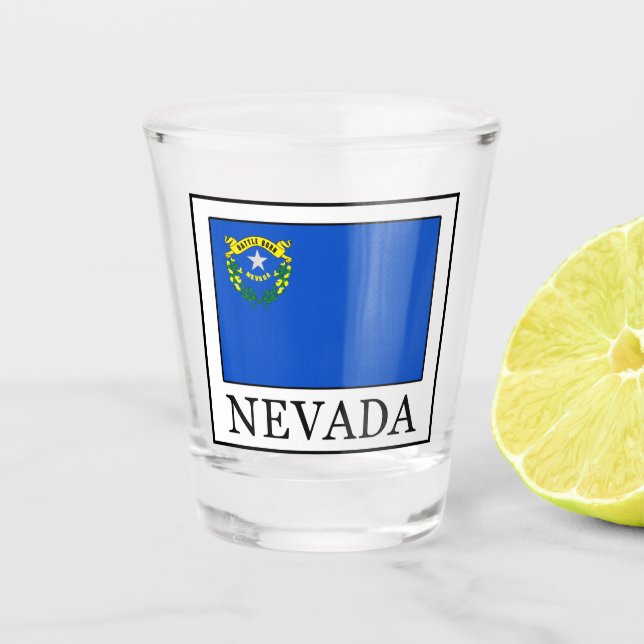 Nevada Shot Glass (Front)