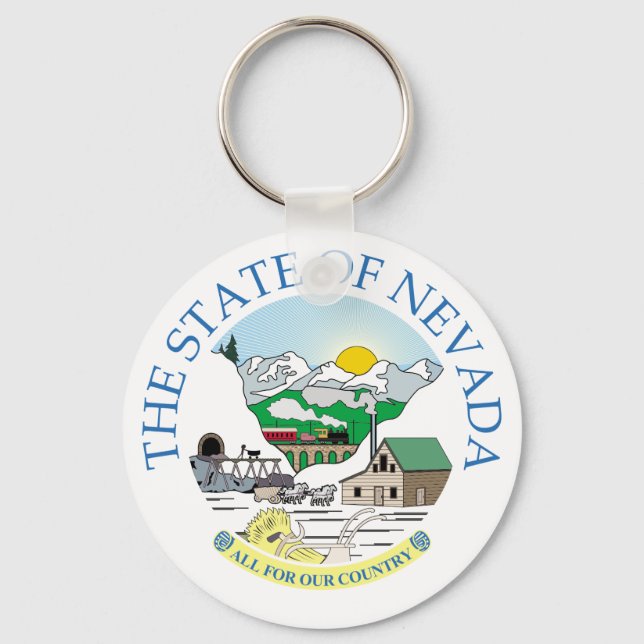 Nevada sign key ring (Front)