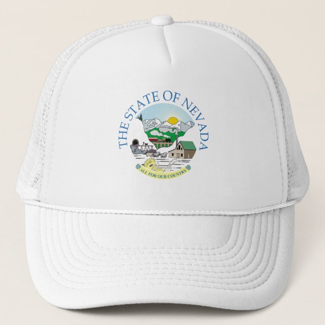 Nevada sign trucker hat (Front)