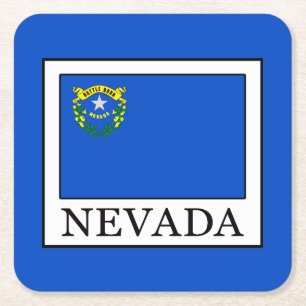 Nevada Square Paper Coaster
