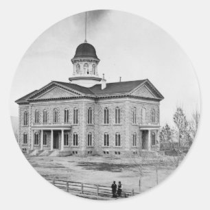 Nevada State Capitol Classic Round Sticker