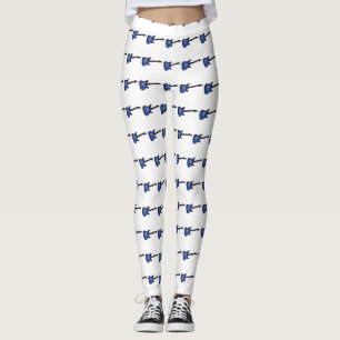 Nevada State Electric Flag Guitar Leggings