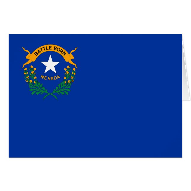 Nevada State Flag (Front Horizontal)