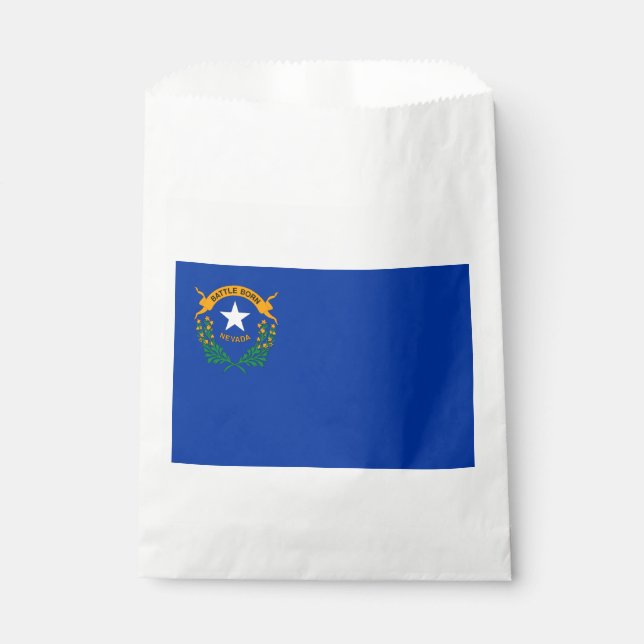 Nevada State Flag Favour Bags (Front)