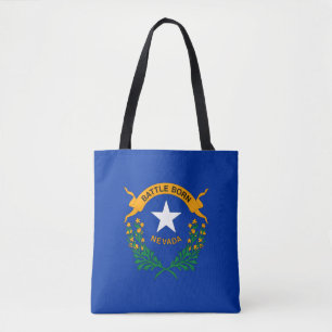 Nevada State Flag Tote Bag