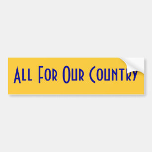 Nevada State Motto Bumper Sticker